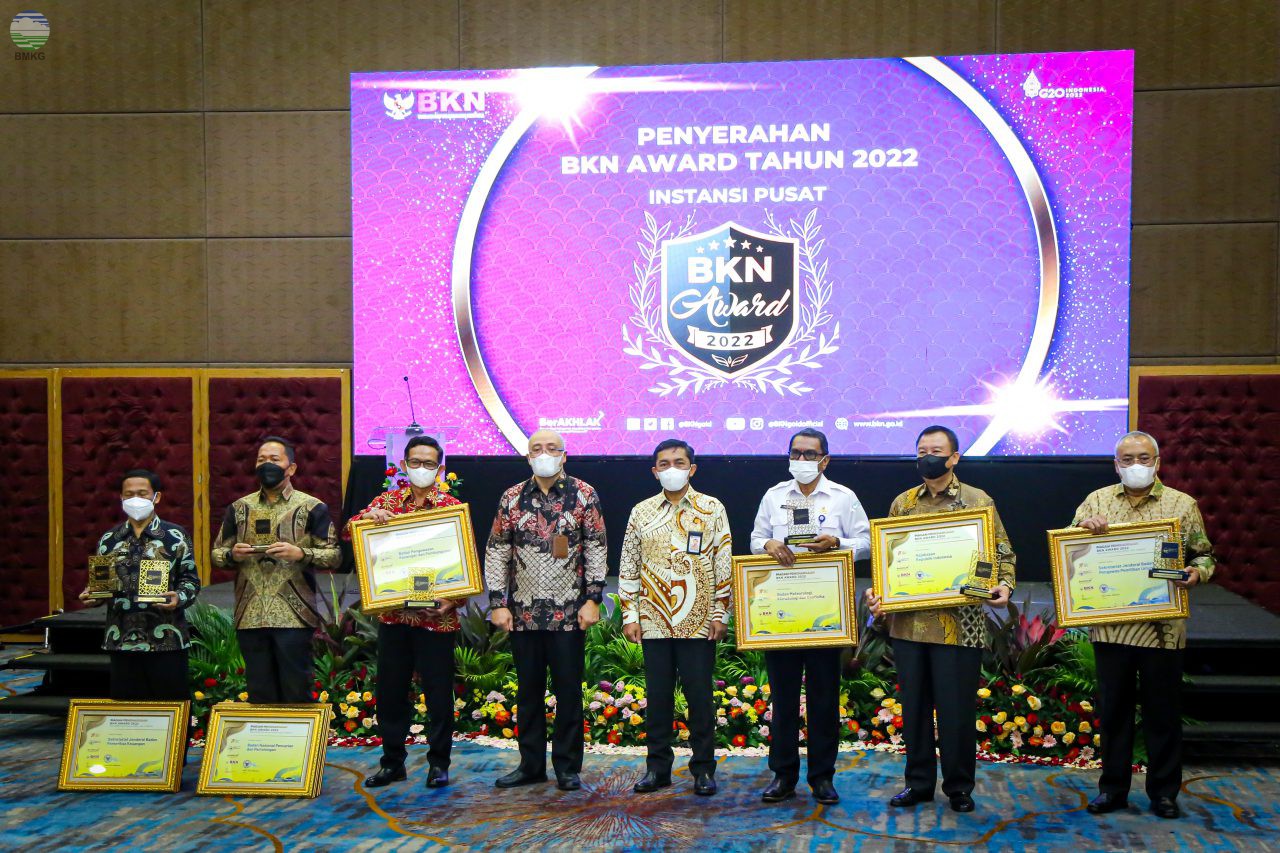 BMKG Terima Penghargaan dalam BKN Award 2022