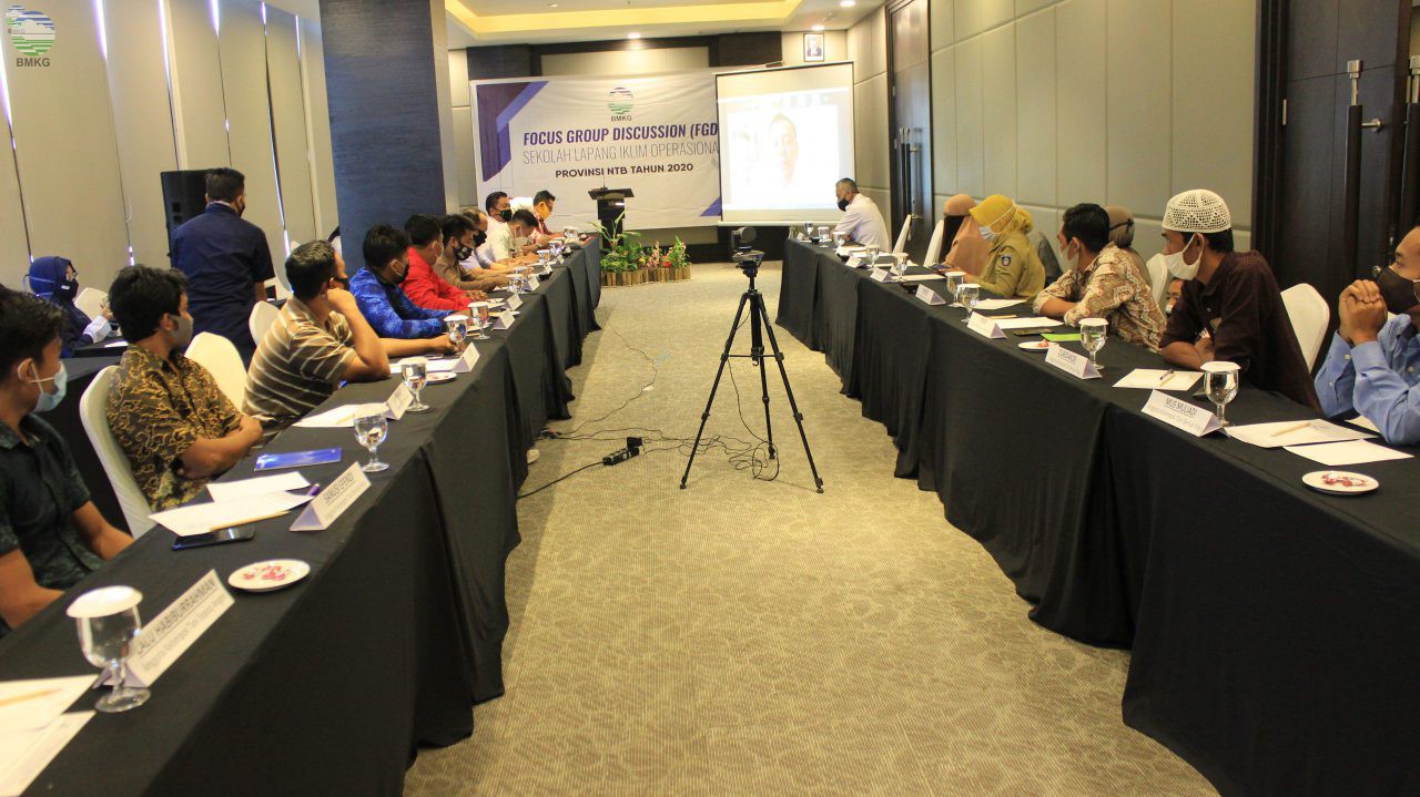 Stasiun Klimatologi Lombok Barat Gelar Focus Group Discussion, Menutup Rangkaian SLI Operasional NTB Tahun 2020