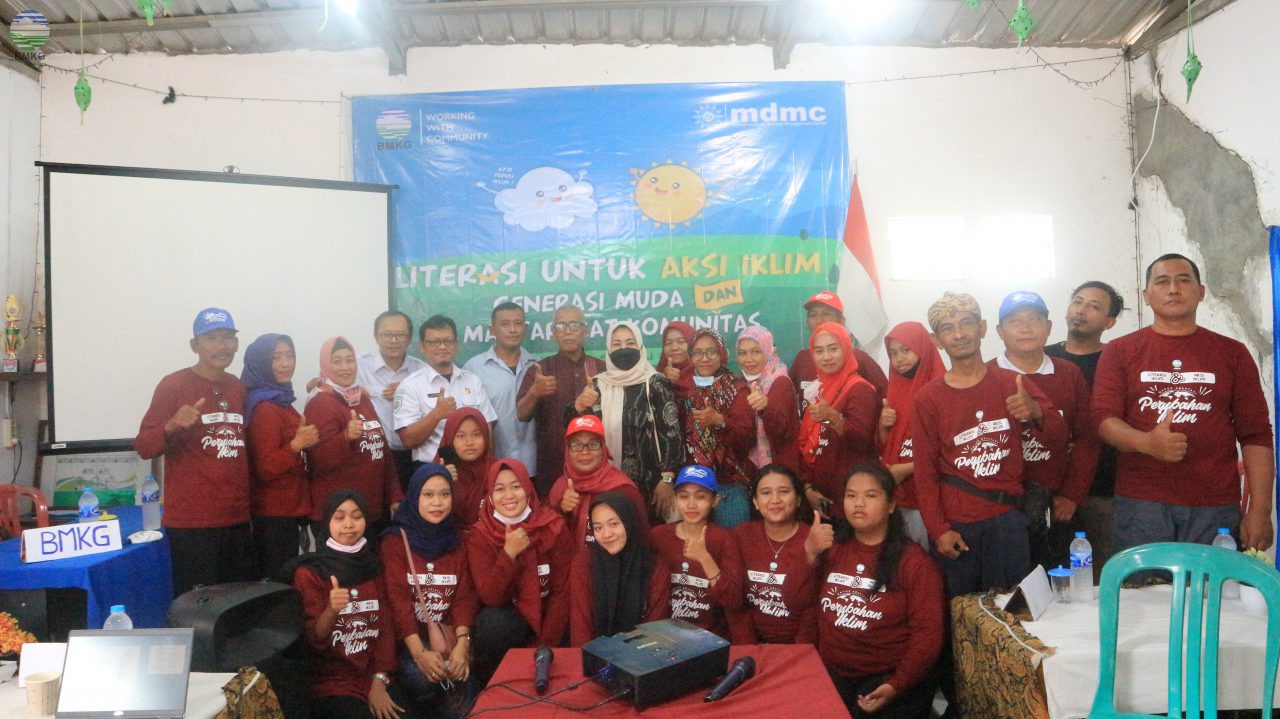 BMKG-MDMC gelar Literasi untuk Aksi Iklim Generasi Muda dan Komunitas terdampak Perubahan Iklim dan Bencana Rob di Kota Semarang