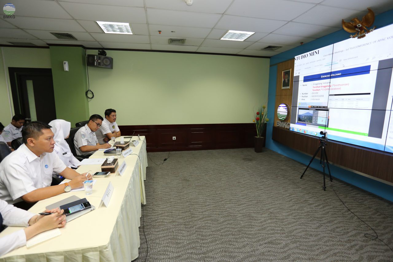 Teleconference Asia Pacific Volcanic Ash Exercise