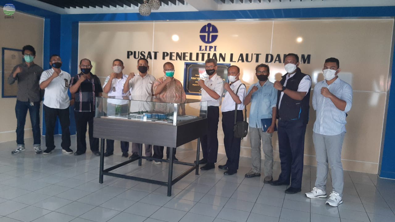 Perjanjian Kerja Sama BMKG Ambon dengan PPLD-LIPI