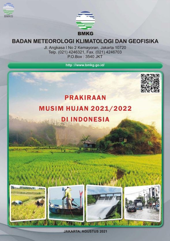Prakiraan Musim Hujan Tahun 2021/2022 di Indonesia