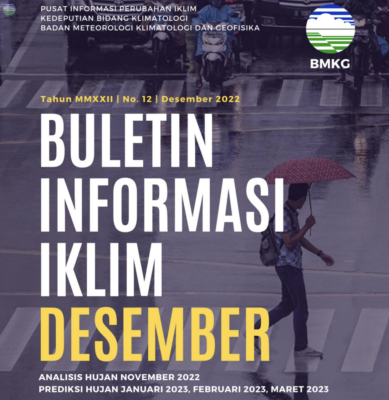 Buletin Hujan Bulanan - Updated Desember 2022