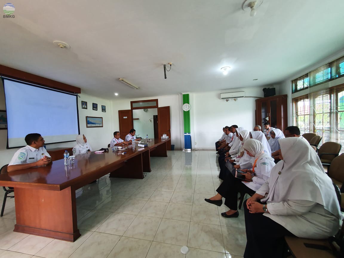 Kunjungan Kerja Kepala BMKG ke Stasiun Klimatologi Bogor