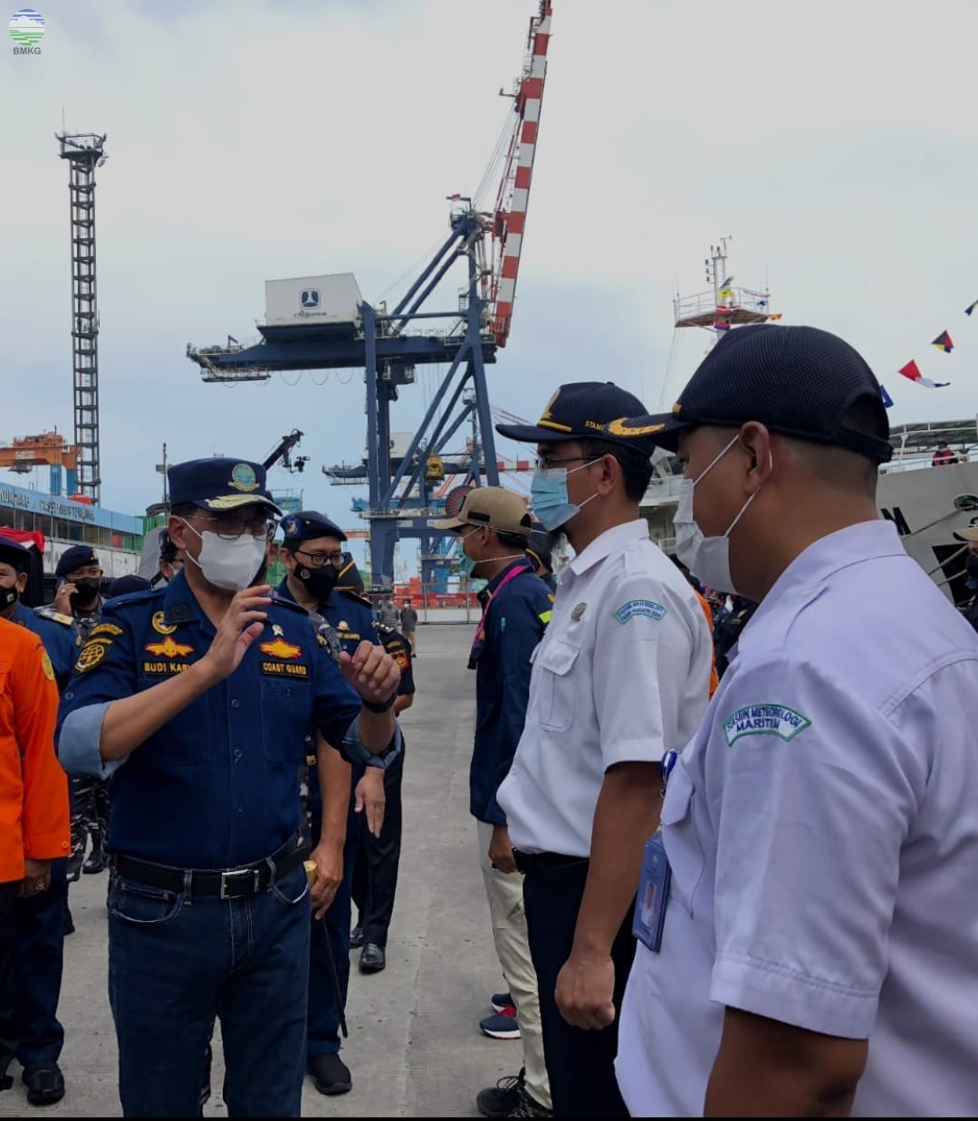 Apel Siaga Kesiapan Angkutan Laut Natal dan Tahun Baru 2021/2022 di Tanjung Priok