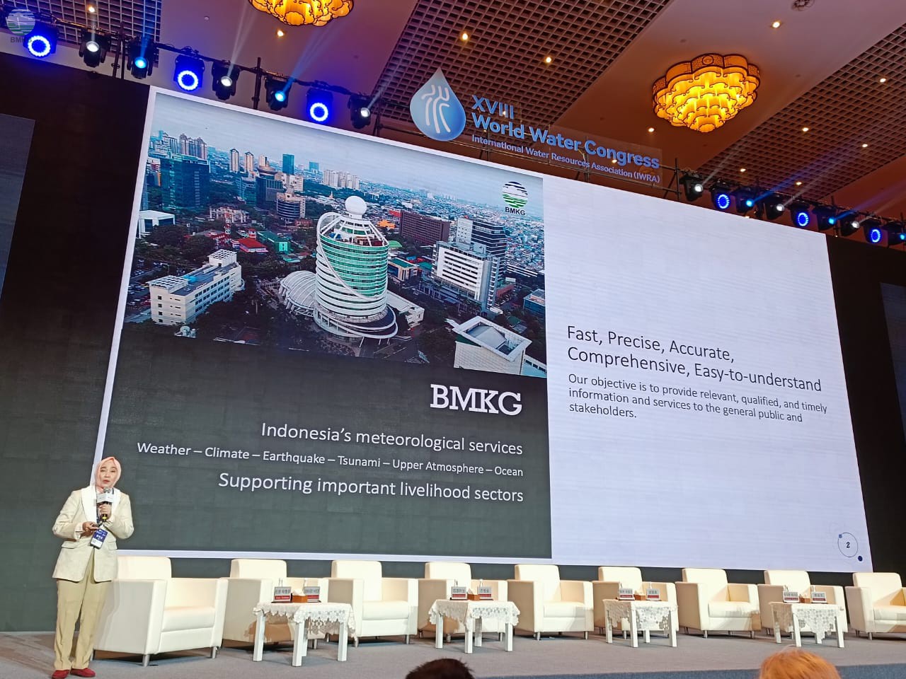 Di Forum World Water Congress, Dwikorita Sebut Perubahan Iklim dan Krisis Air jadi Ancaman Serius Seluruh Negara