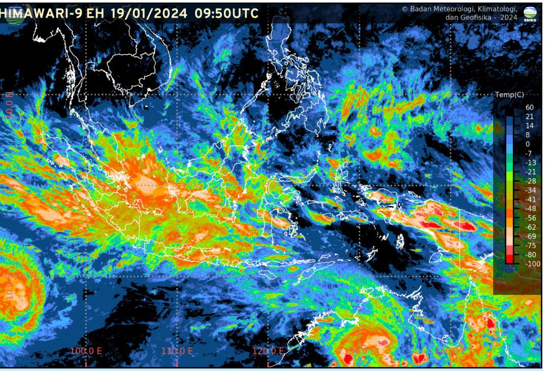 BMKG: Waspada Adanya Potensi Cuaca Ekstrem di Wilayah Jawa