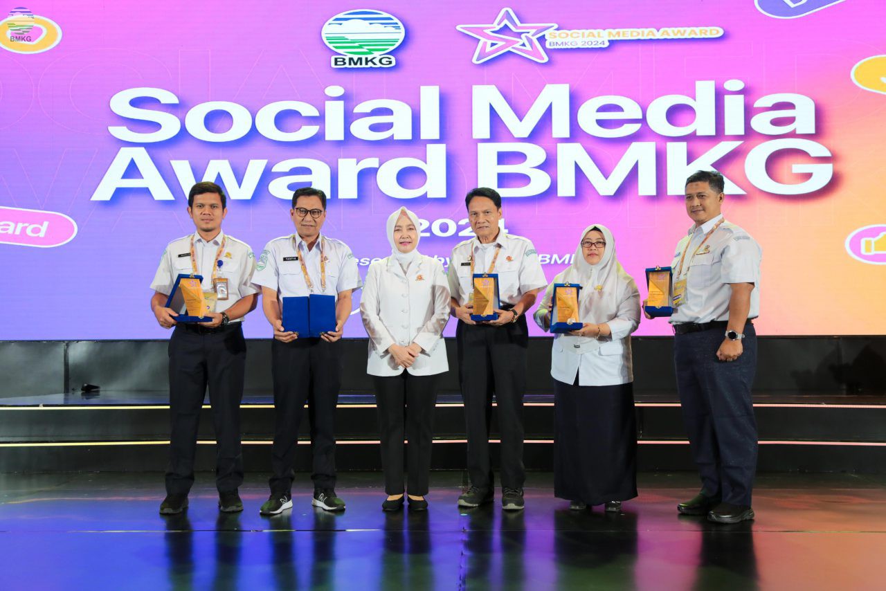 BMKG Gelar Social Media Award 2024 untuk Seluruh UPT di Indonesia