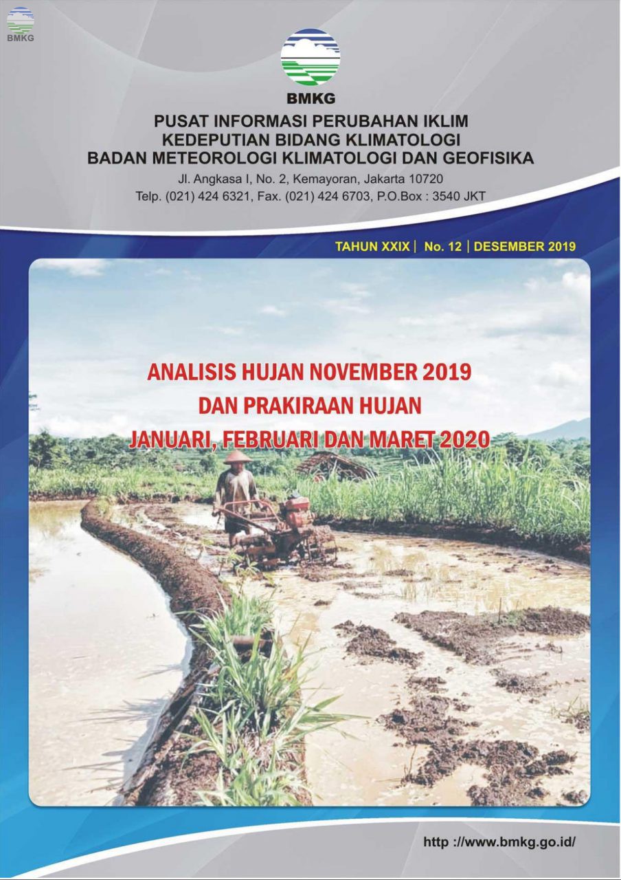 Buletin Hujan Bulanan di Indonesia - Updated Desember 2019