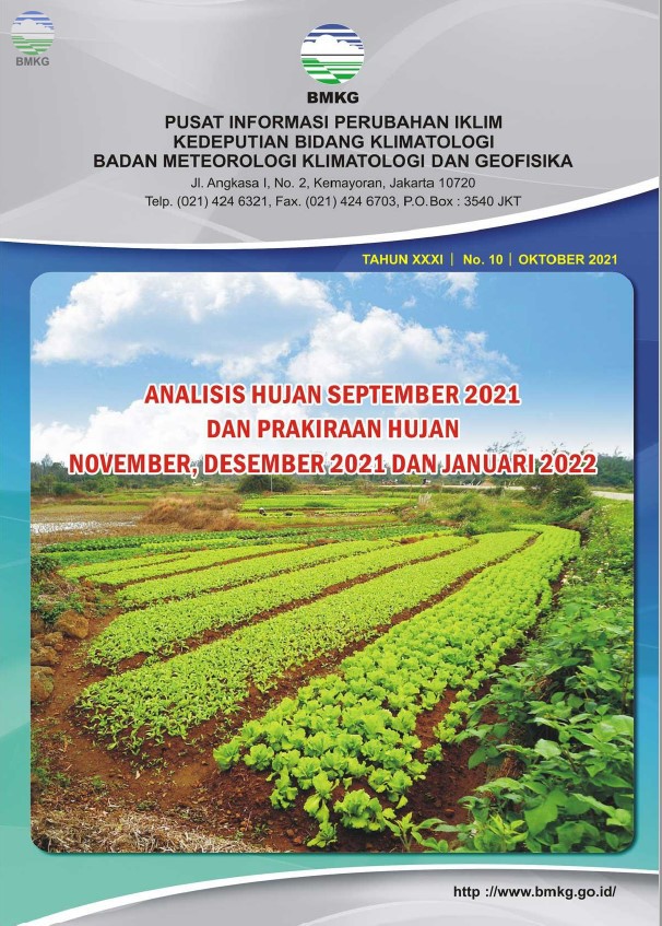 Buletin Hujan Bulanan - Updated Oktober 2021