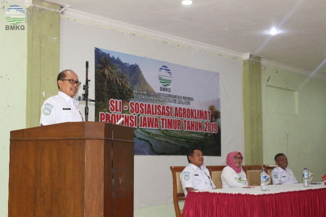 Sosialisasi Agroklimat Provinsi Jawa Timur Tahun 2019 di Kabupaten Nganjuk