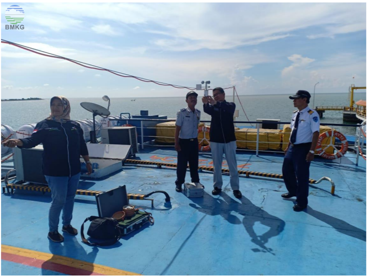 Kegiatan Fam Voyage Stasiun Meteorologi Maritim Perak II Surabaya Tahun 2019 dengan Rute Jangkar-Kalianget