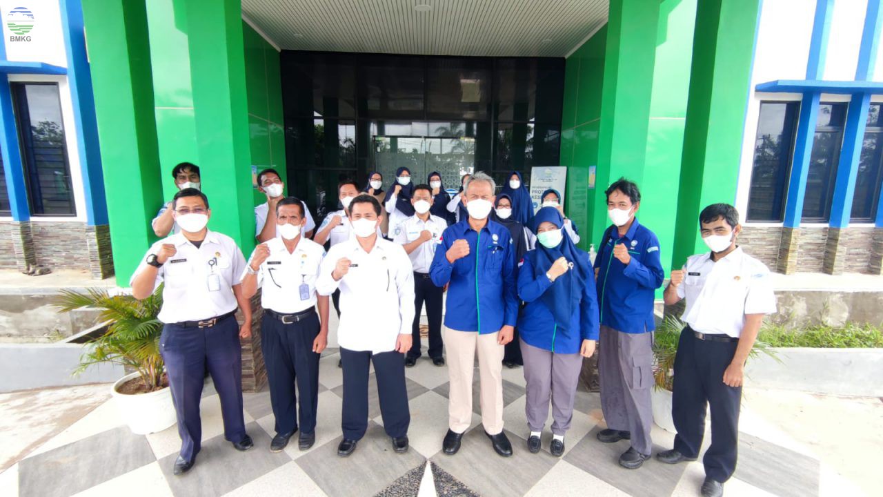 Kunjungan Kerja Deputi Klimatologi ke Staklim Palembang