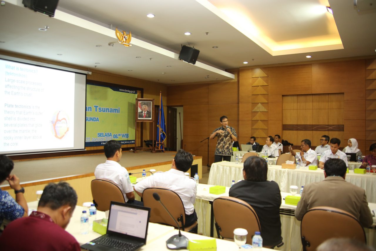 FGD Puslitbang: Forum Kajian Bersama Membahas "Peran dan Tantangan BMKG dalam Mitigasi Gempabumi dan Tsunami"