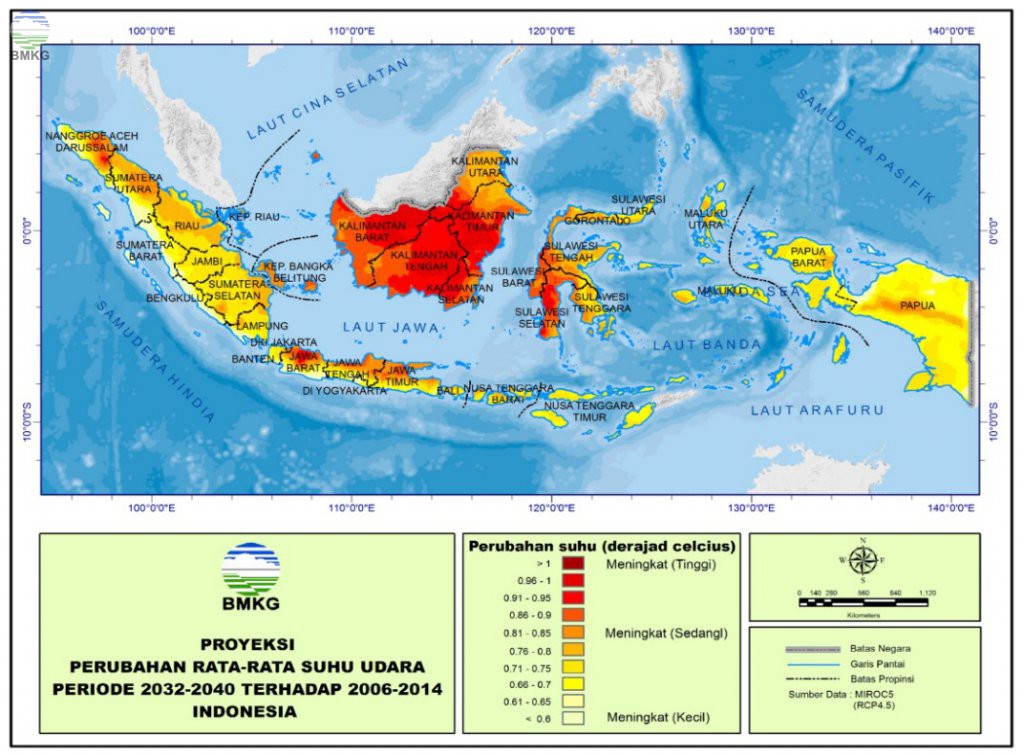 Tidak Benar Indonesia Akan Dilanda Gelombang Panas Mematikan