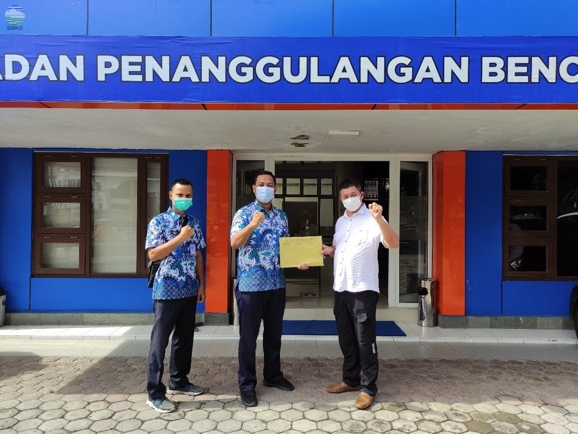 Perkuat Sinergitas, Stasiun Geofisika Aceh Besar Kunjungi BPBA Aceh